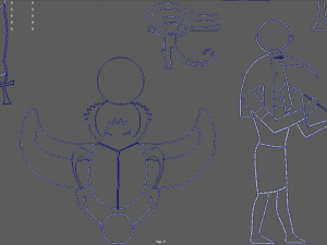 Egyptian Silhouettes Pack 3Dプリントモデル
