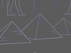 Egyptian Silhouettes Pack 3Dプリントモデル