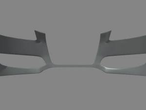 Front Bumper Audi A3 3D Model