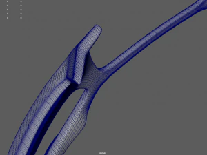 Front Bumper Audi A3 3D Model