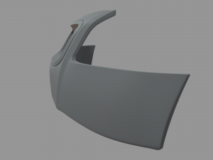 Front Bumper Audi TT 3D Model