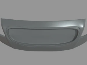 P&aacute;ra-choques Dianteiro Audi TT Modelo 3D