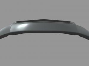 Front Bumper Audi TT 3D Model