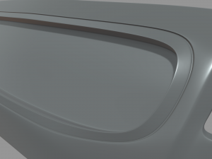 Front Bumper Audi TT 3D Model