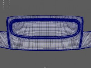 P&aacute;ra-choques Dianteiro Audi TT Modelo 3D