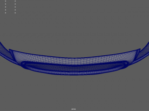 Front Bumper Audi TT 3D Model