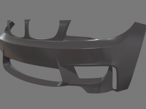 Front Bumper Car 3D Model