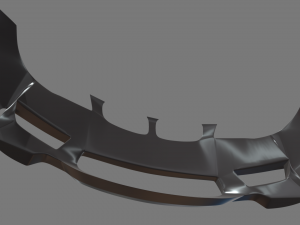 Front Bumper Car 3D Model
