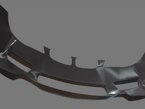 Front Bumper Car 3D Model