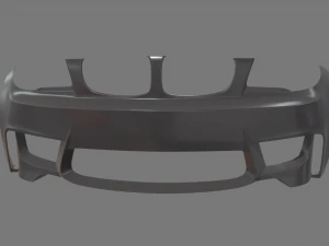 Front Bumper Car 3D Model