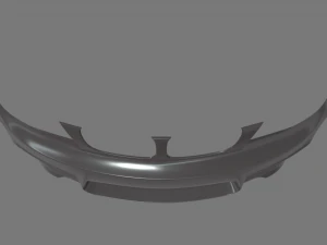 Front Bumper Car 3D Model