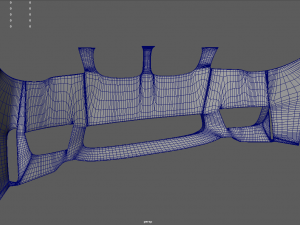 Front Bumper Car 3D Model