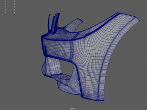 Front Bumper Car 3D Model
