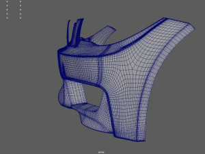 Front Bumper Car 3D Model