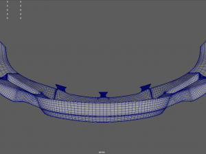 Front Bumper Car 3D Model