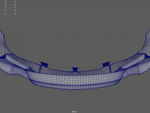 Front Bumper Car 3D Model