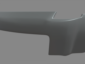 Front Bumper Car 02 3D Model