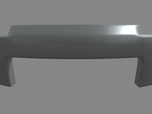 Front Bumper Car 02 3D 模型