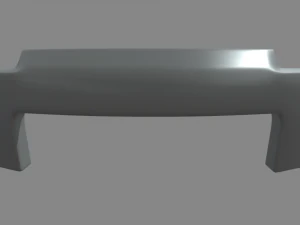 Front Bumper Car 02 3D Model