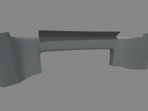 Front Bumper Car 02 3D 模型