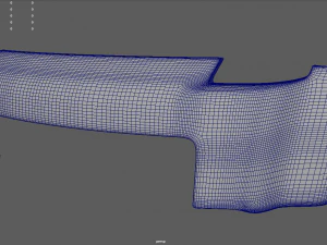 Front Bumper Car 02 3D Model