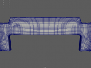 Front Bumper Car 02 3D 模型