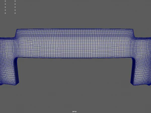 Front Bumper Car 02 3D Model