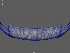 Front Bumper Car 02 3D 模型