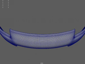Front Bumper Car 02 3D Model