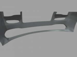 Front Bumper Car 03 Modelo 3D