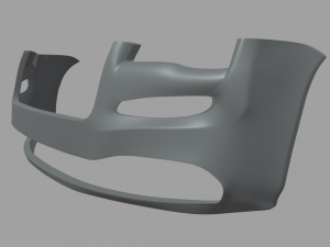 Front Bumper Car 03 Modelo 3D