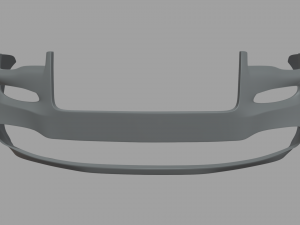 Front Bumper Car 03 Modelo 3D