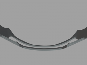 Front Bumper Car 03 Modelo 3D