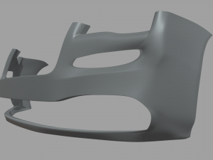 Front Bumper Car 03 Modelo 3D