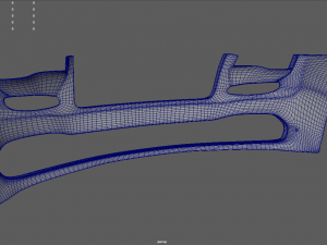 Front Bumper Car 03 Modelo 3D