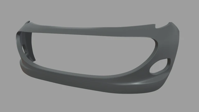 앞범퍼 커스텀 01 3D 모델 .c4d .max .obj .3ds .fbx .stl .blend 