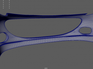 Front Bumper Custom 01 Model 3D
