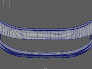 Front Bumper Custom 01 Model 3D