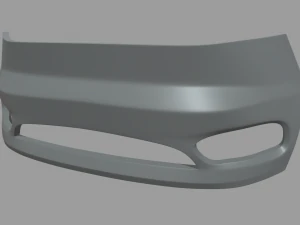 Передний бампер Кастом 02 3D Модель