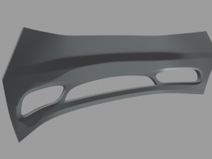 Front Bumper Custom 02 3D 模型