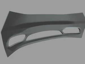 Front Bumper Custom 02 3D Model