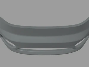 Front Bumper Custom 02 3D Model