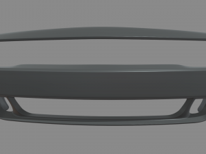 Front Bumper Dodge Challenger Modelo 3D