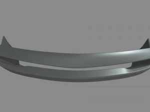 Front Bumper Dodge Challenger 3D Model