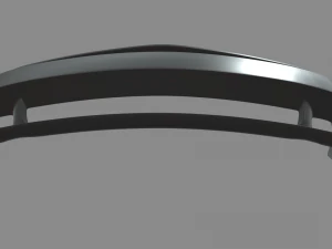 Front Bumper Dodge Challenger 3D Model