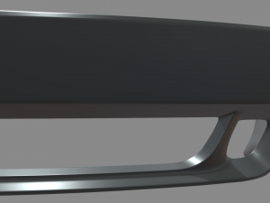 Front Bumper Dodge Challenger Modelo 3D
