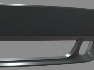Front Bumper Dodge Challenger 3D Model