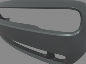 Front Bumper Dodge Challenger Modelo 3D