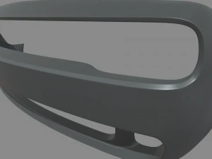 Front Bumper Dodge Challenger 3D Model