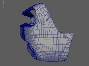 Front Bumper Dodge Challenger Modelo 3D